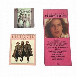 𝅺VINTAGE retro female musician hanging wall decor